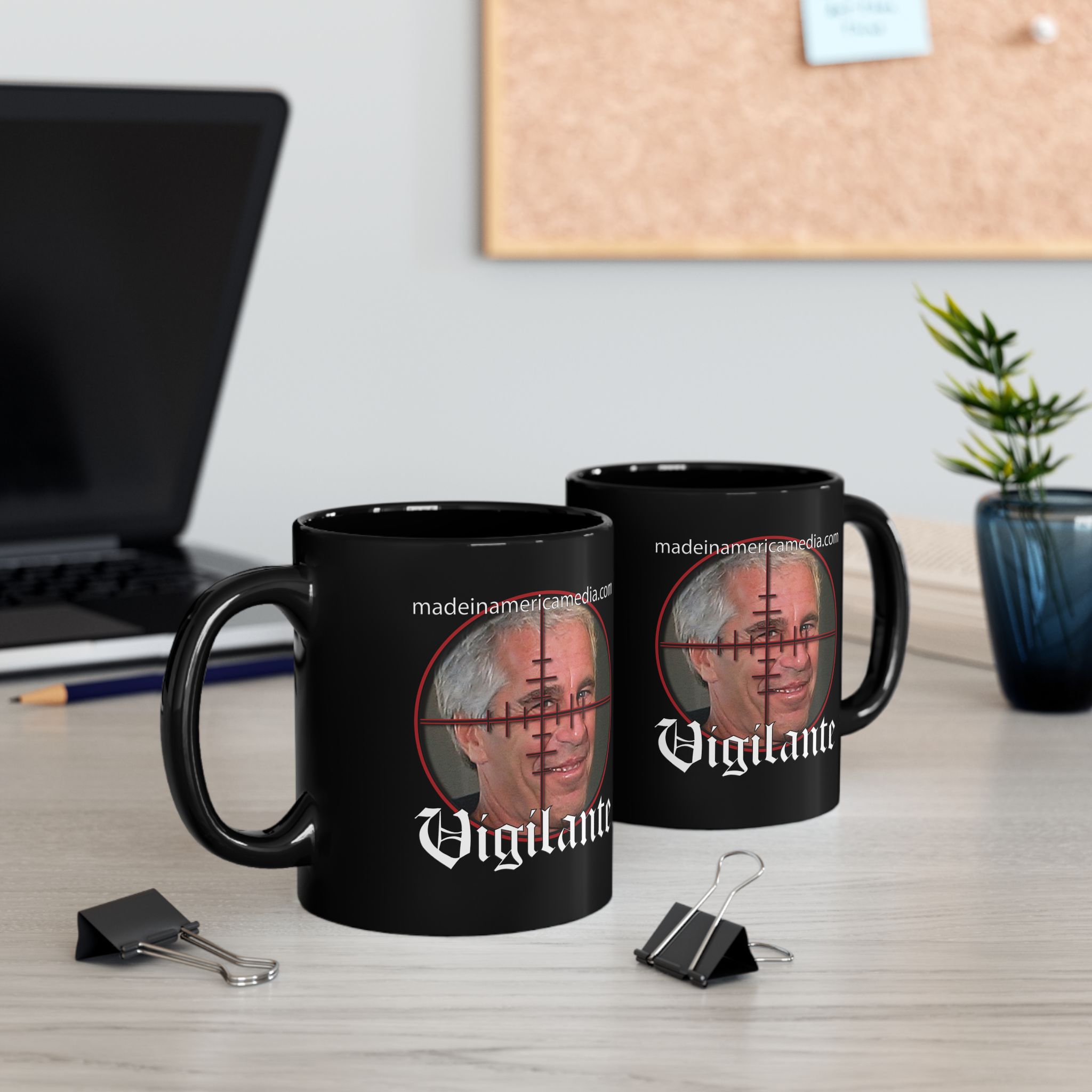 Vigilante Black Mug (11oz)