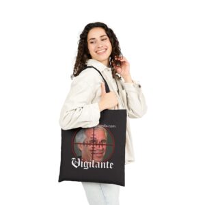 Vigilante Cotton Canvas Tote Bag