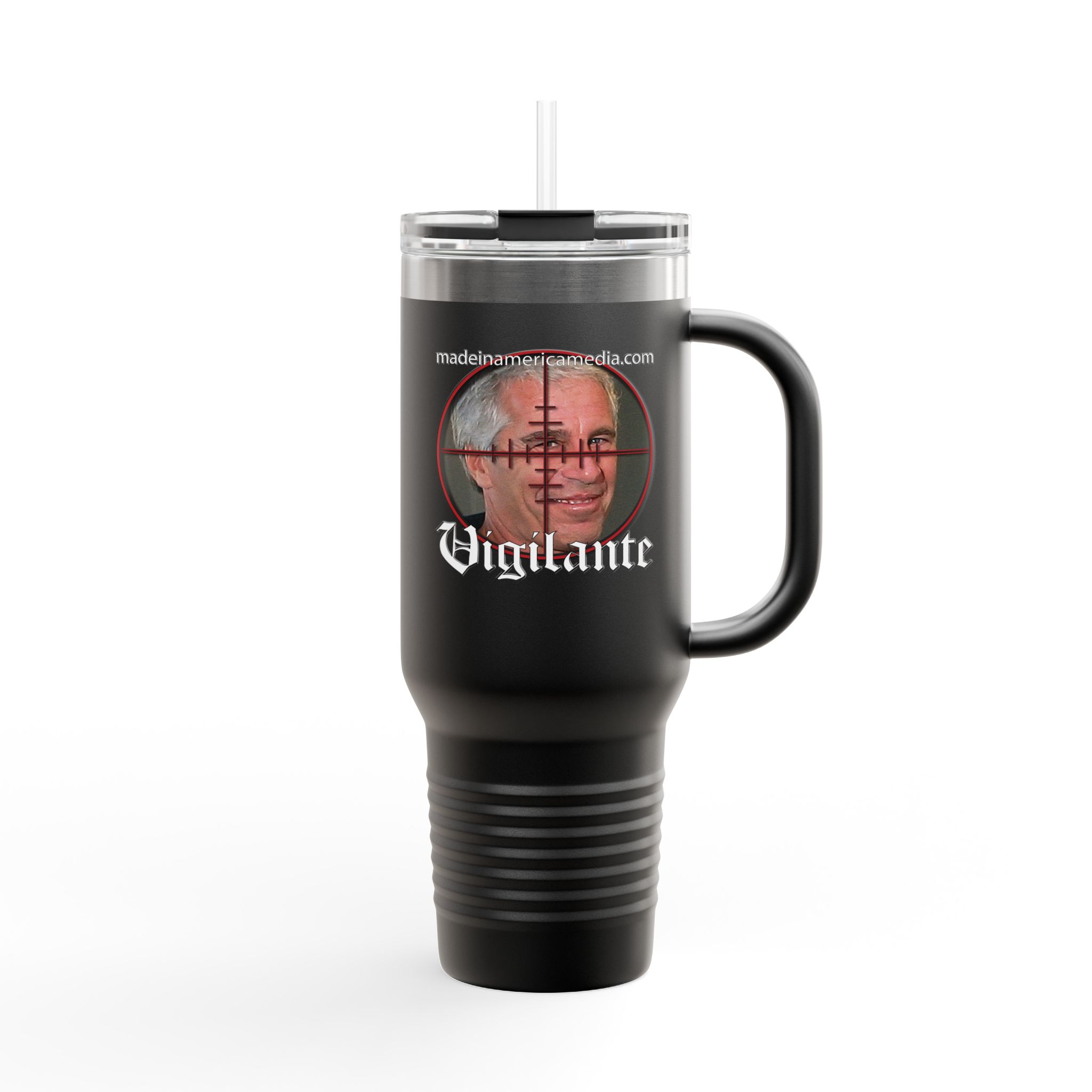 Vigilante Insulated Travel Mug, 40oz