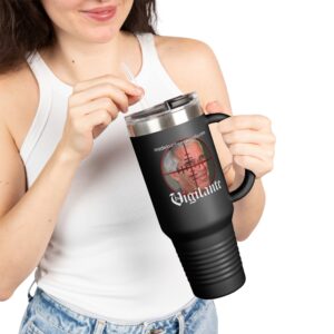 Vigilante Insulated Travel Mug, 40oz